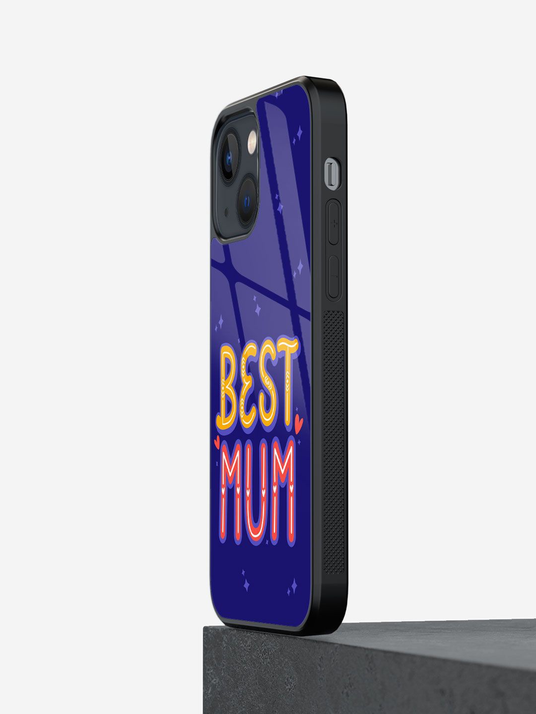 

macmerise Typography Printed iPhone 13 Back Case Mobile Accessories, Blue