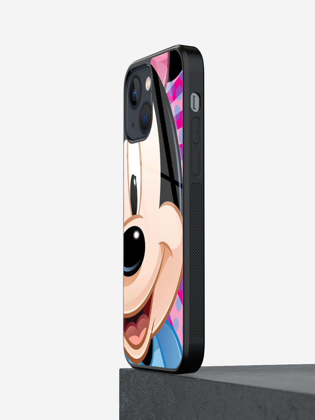 

macmerise Cartoon Characters Printed iPhone 13 Mini Back Case Mobile Accessories, Green