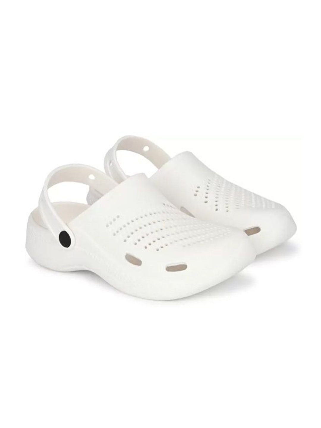 

BERSACHE Men Ultra Soft Rubber Clogs, White