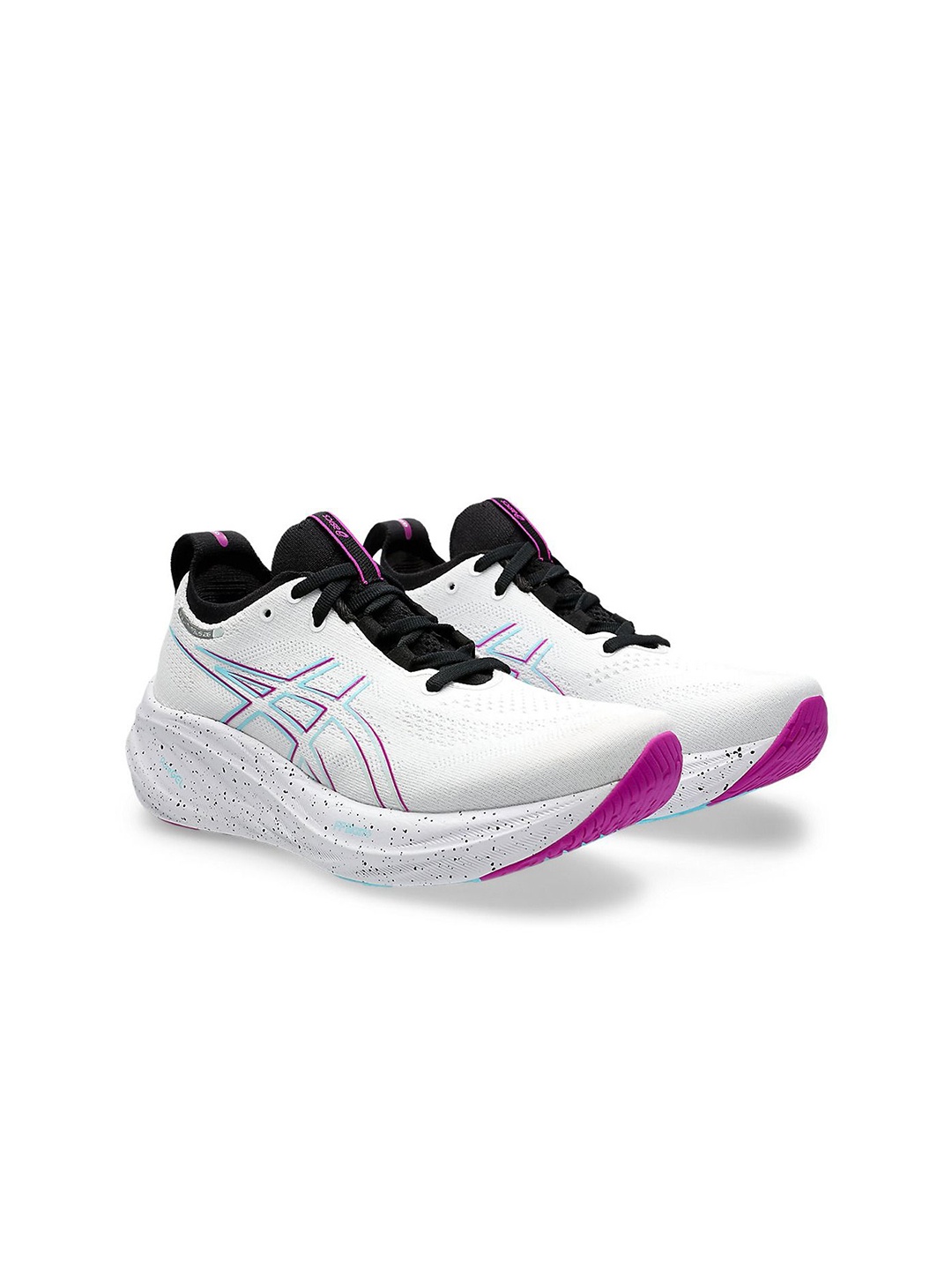 

ASICS Gel-Nimbus 26 Women Textured Sports Shoes, White