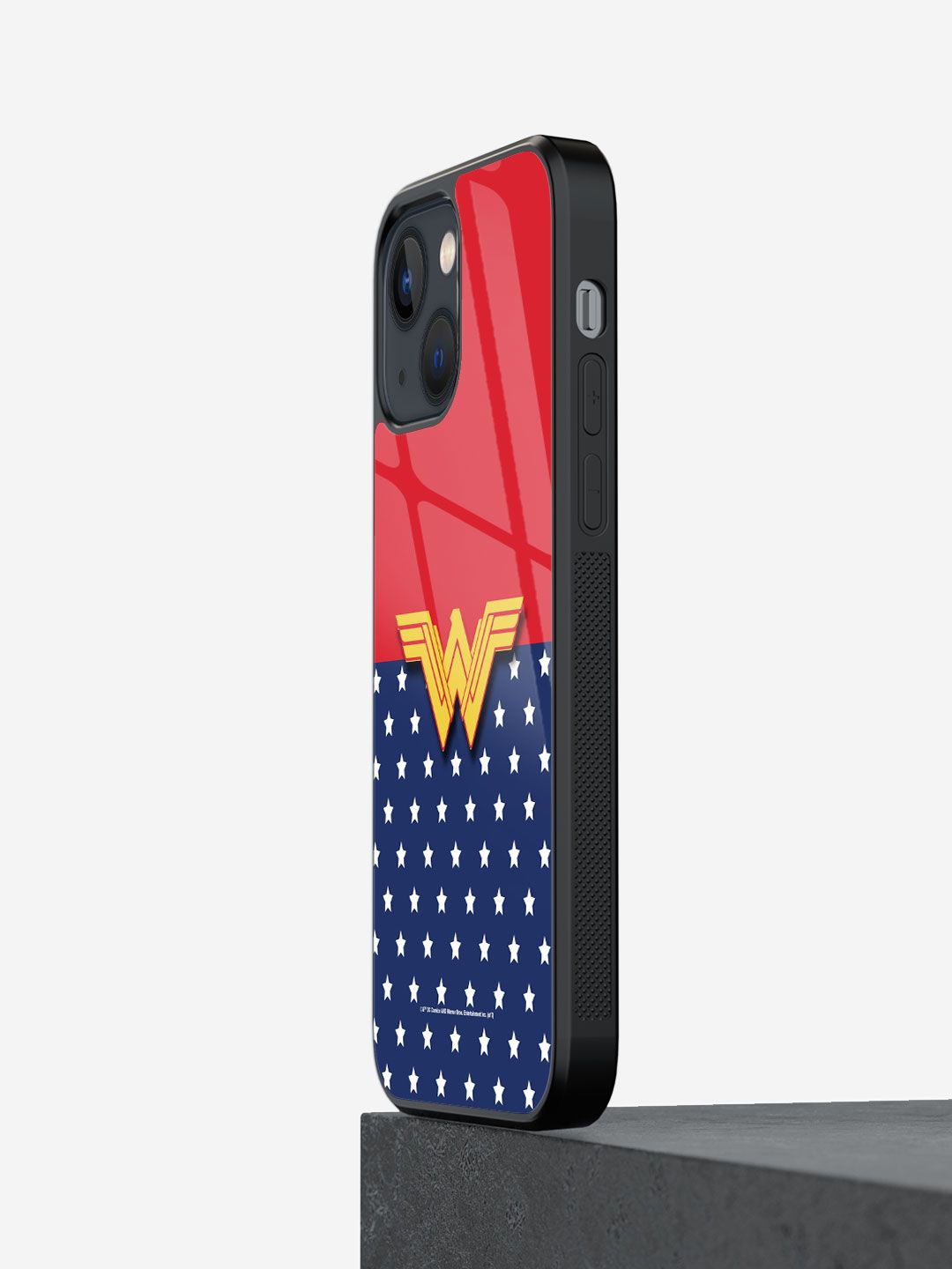 

macmerise Superhero Printed iPhone 13 Mini Back Case Mobile Accessories, Red
