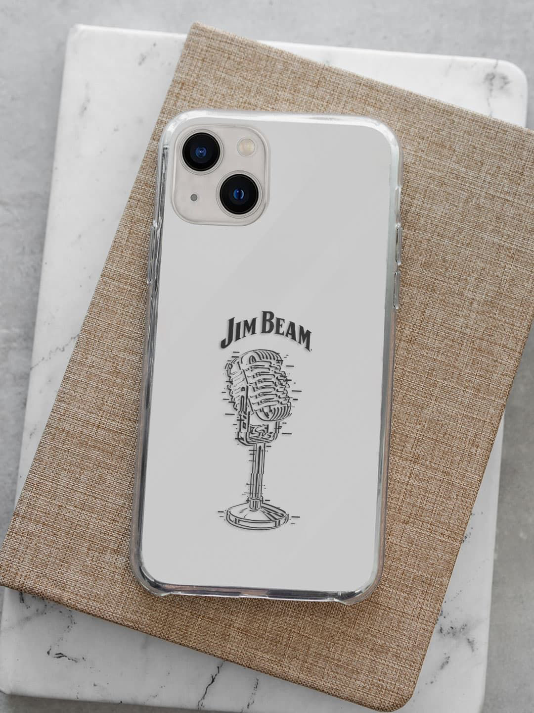 

macmerise Quirky Printed iPhone 13 Mini Back Case Mobile Accessories, White