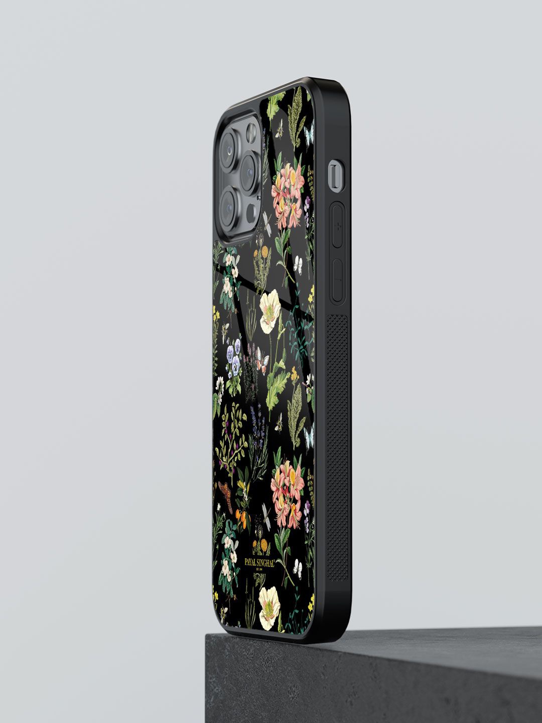 

macmerise Floral Printed iPhone 13 Pro Back Case Mobile Accessories, Green