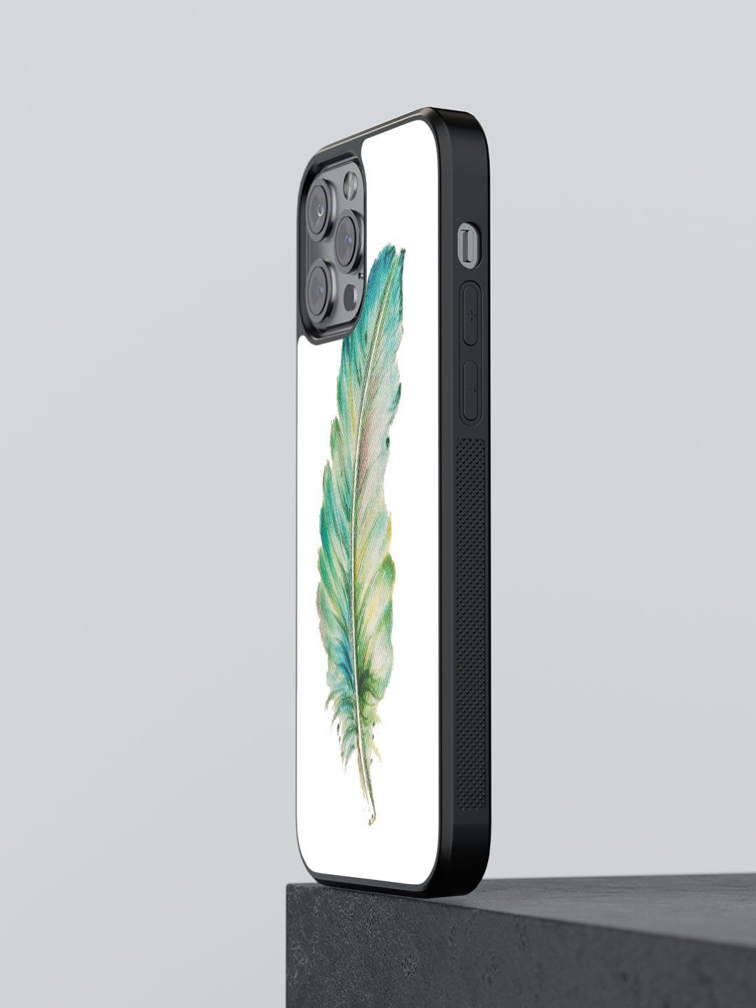 

macmerise Tropical Printed iPhone 13 Pro Back Case Mobile Accessories, White