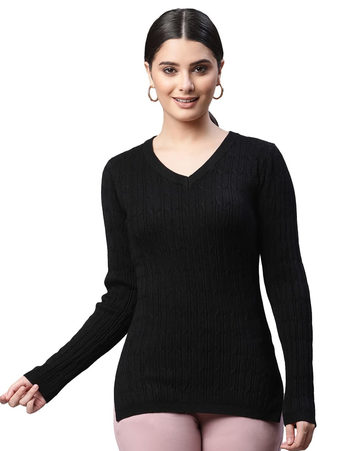 

Global Republic Women Pullover, Black