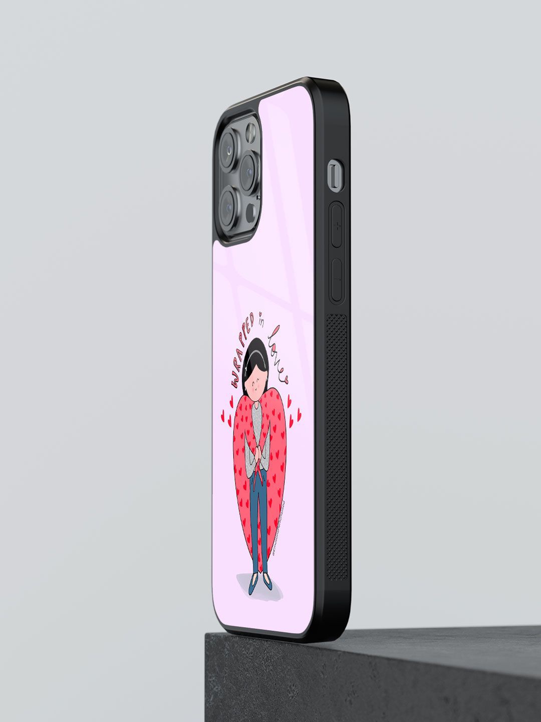 

macmerise Typography Printed iPhone 13 Pro Max Back Case Mobile Accessories, Lavender