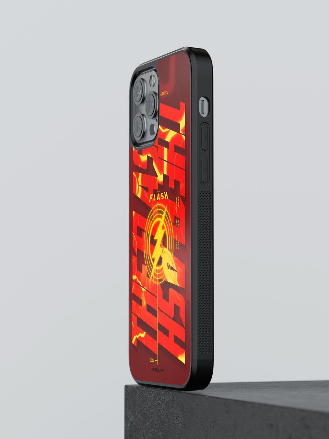 

macmerise Typography Printed iPhone 13 Pro Max Back Case Mobile Accessories, Red