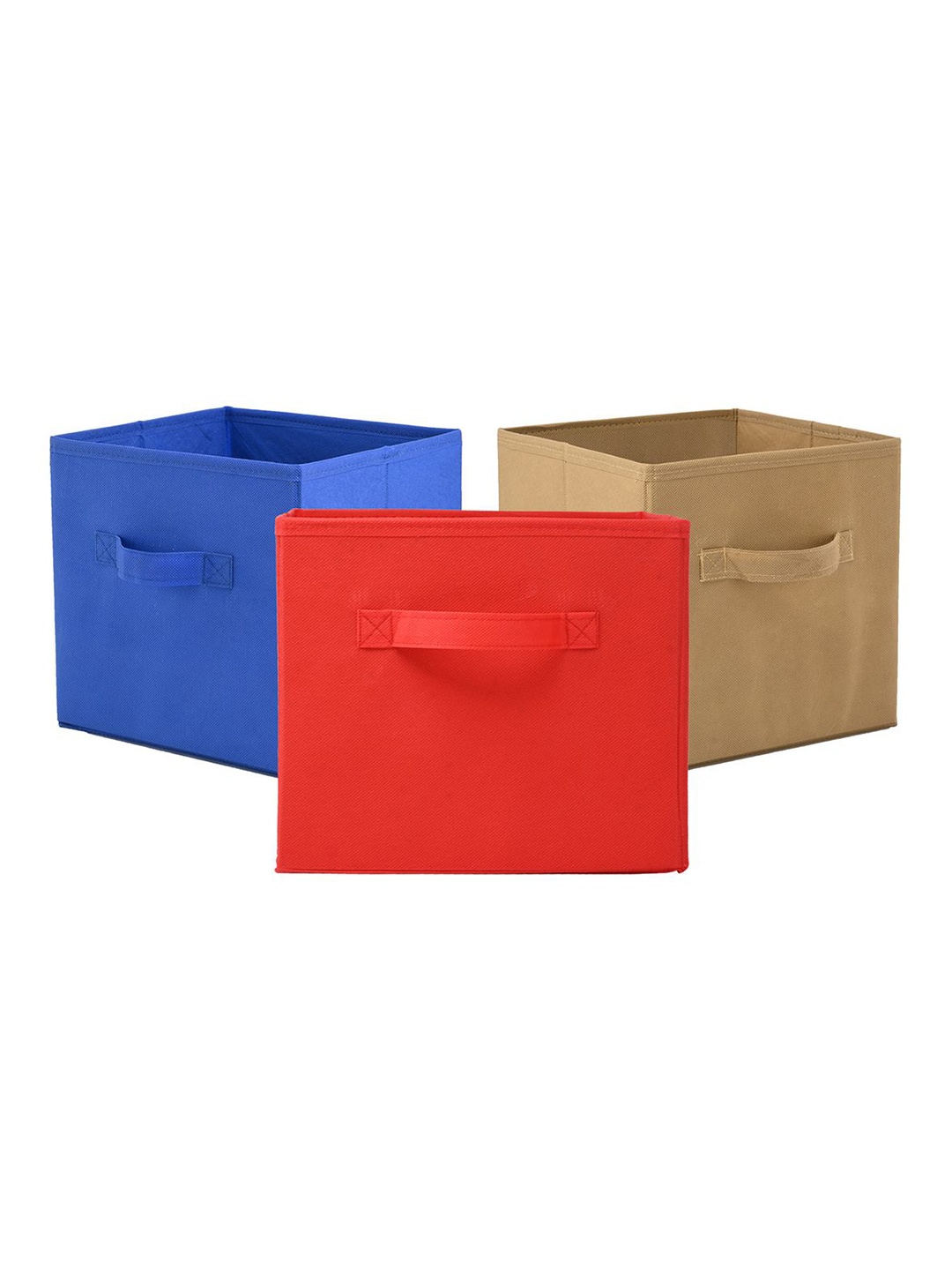 

Kuber Industries Red & Blue 3 Pieces Drawer Organisers