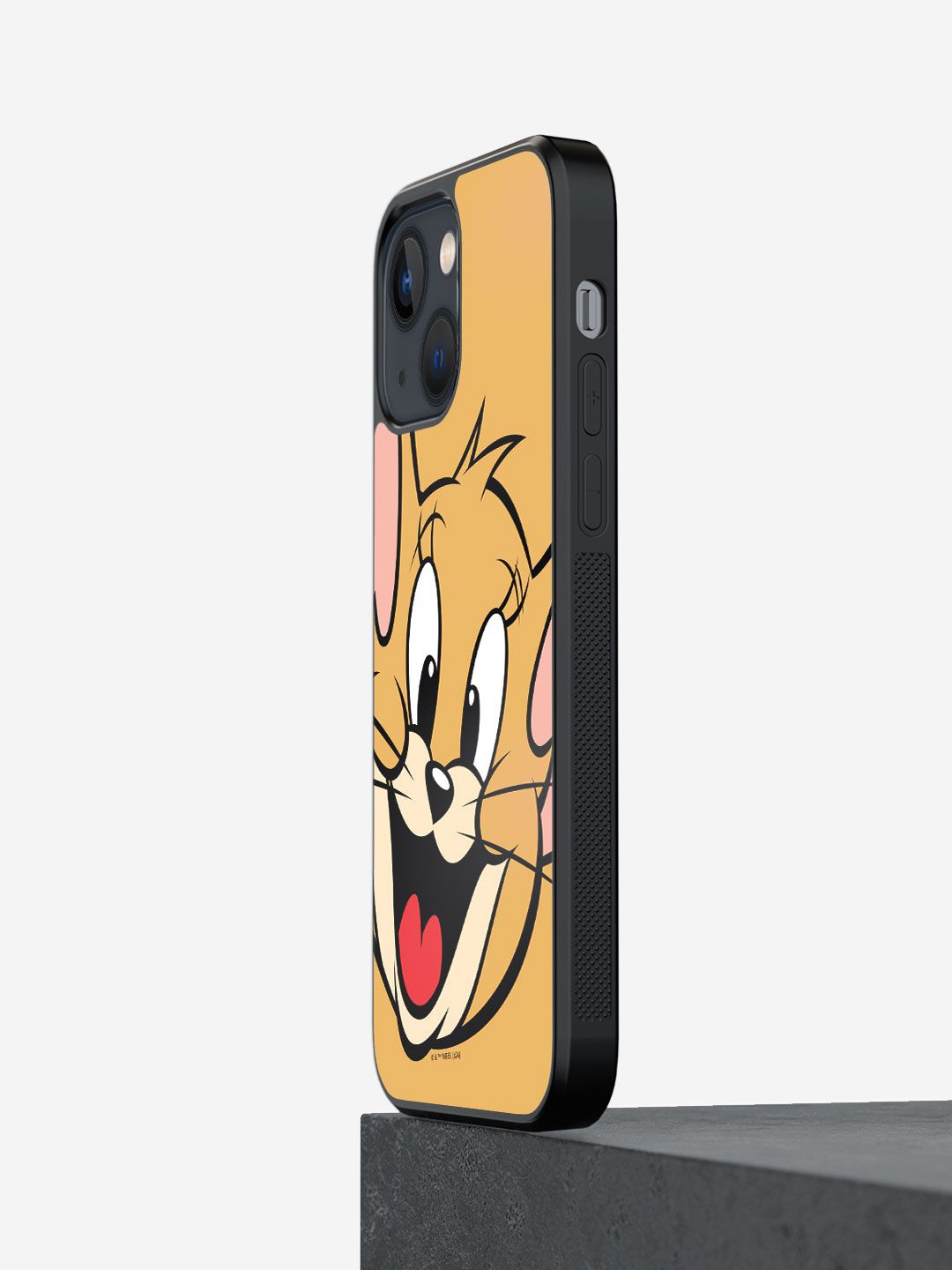 

macmerise Cartoon Characters Printed iPhone 13 Back Case Mobile Accessories, Mustard