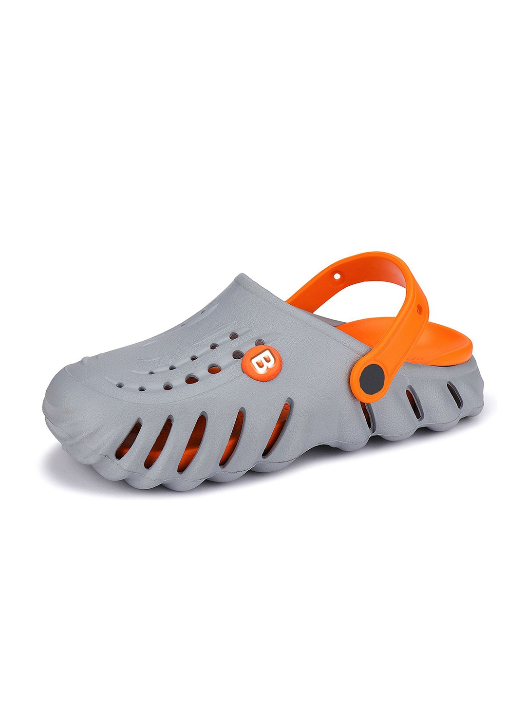 

BERSACHE Men Ultra Soft Rubber Slip-On, Orange