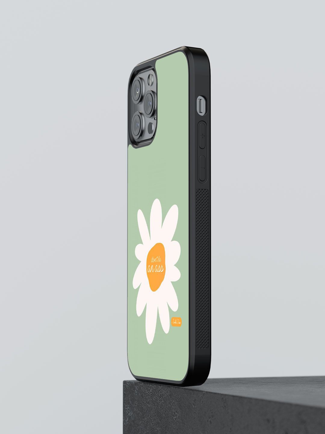 

macmerise Floral Printed iPhone 13 Pro Back Case Mobile Accessories, Green