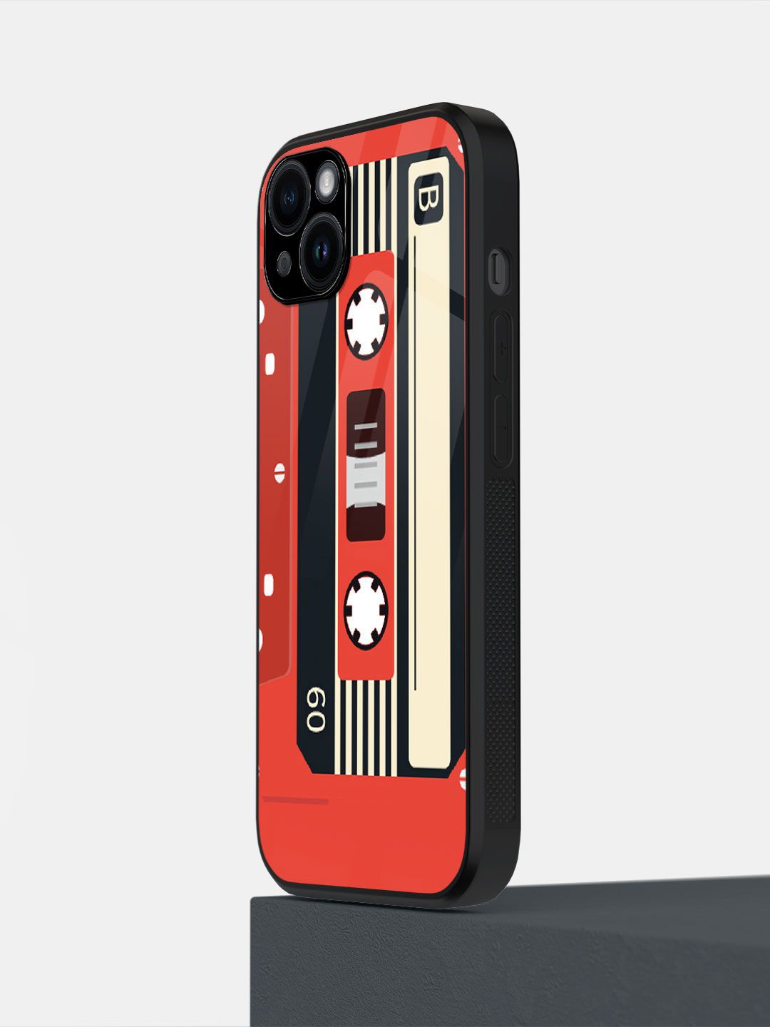 

macmerise Quirky Printed iPhone 14 Plus Back Case Mobile Accessories, Black