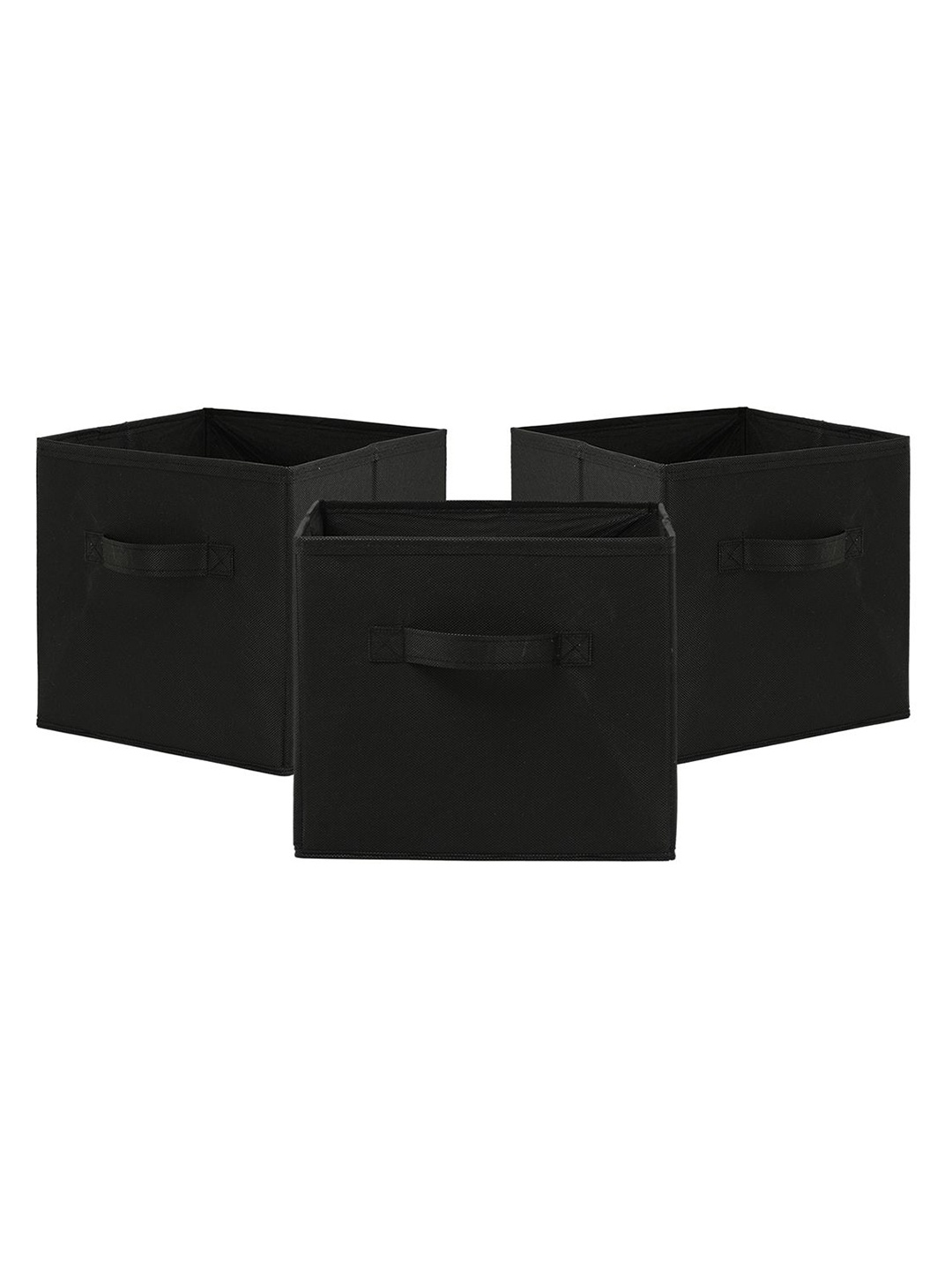 

Kuber Industries Black 3 Pieces Drawer Organiser