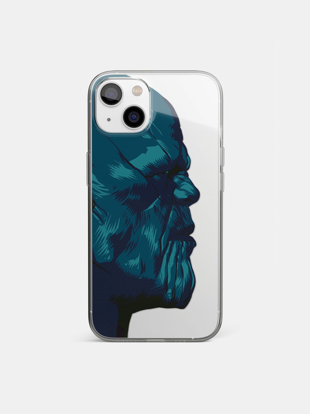 

macmerise Superhero Printed iPhone 13 Back Case Mobile Accessories, Blue