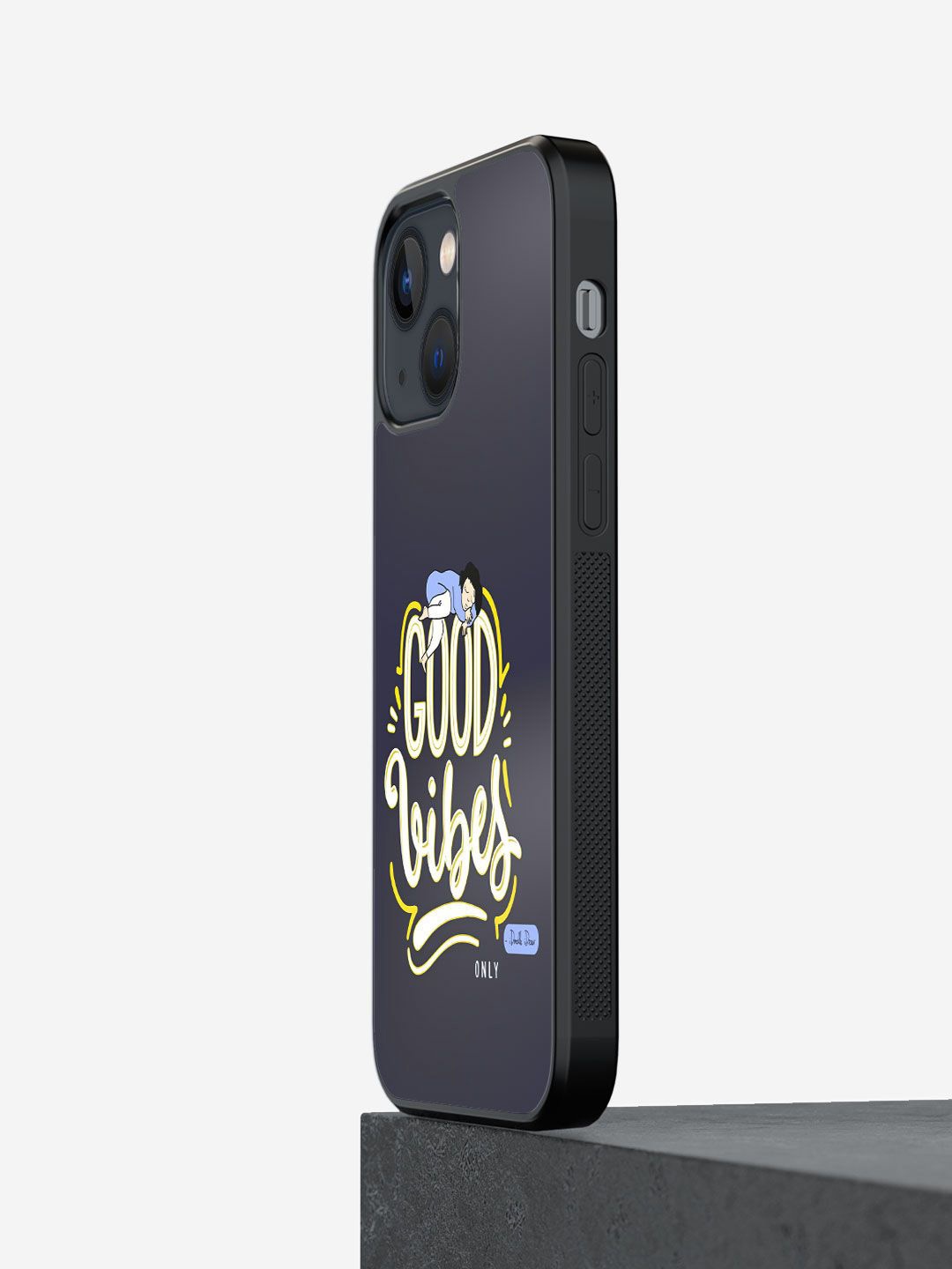 

macmerise Typography Printed iPhone 13 Mini Back Case Mobile Accessories, Blue
