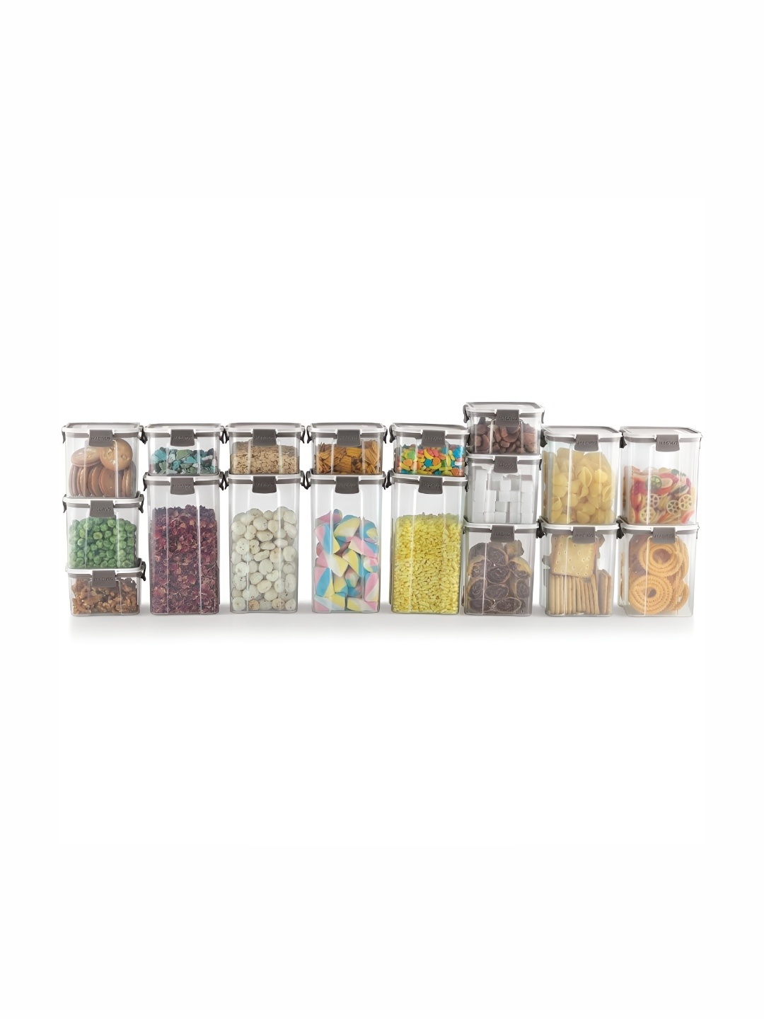 

MAGNUS Transparent 18 Pieces Food Container