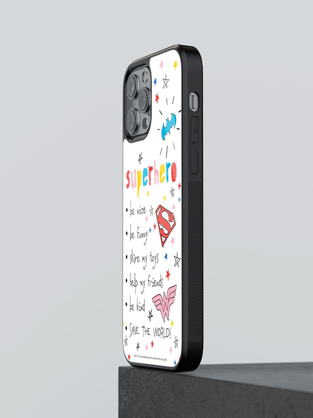 

macmerise Typography Printed iPhone 13 Pro Back Case Mobile Accessories, White