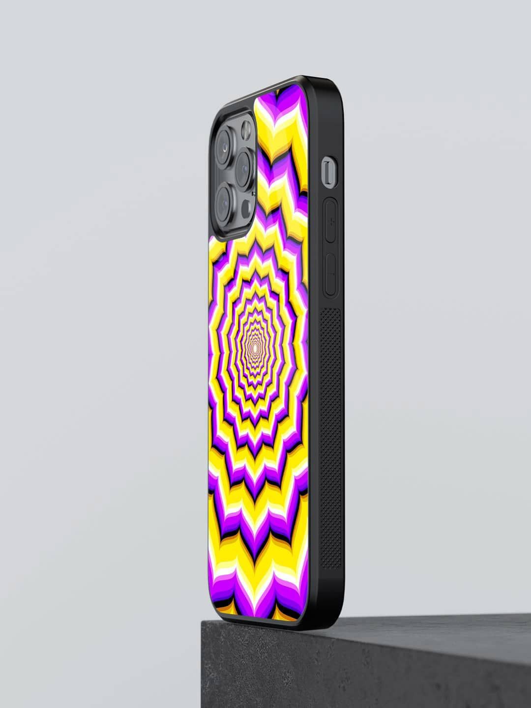 

macmerise Quirky Printed iPhone 13 Pro Max Back Case Mobile Accessories, Purple