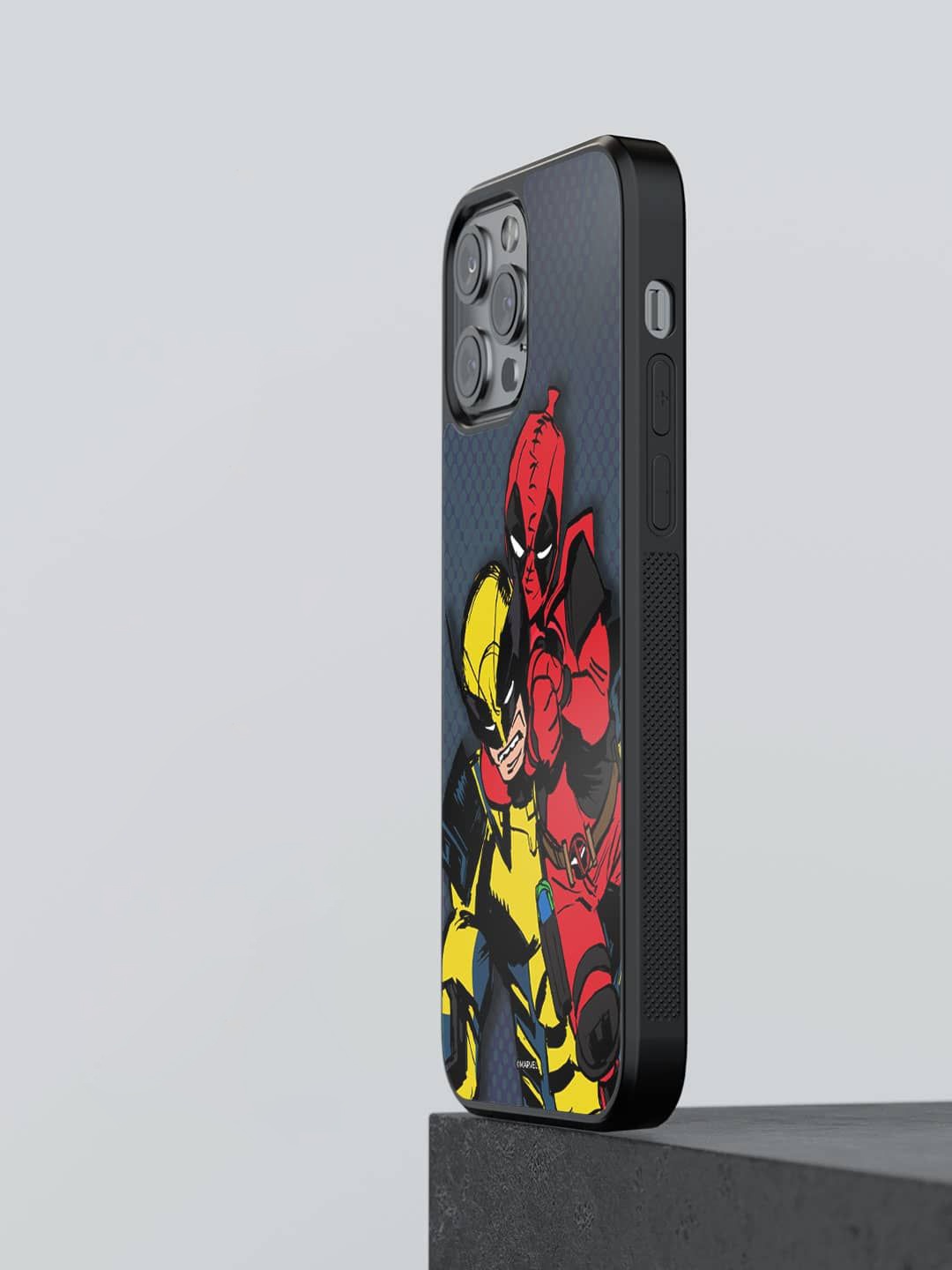 

macmerise Cartoon Characters Printed iPhone 13 Pro Max Back Case Mobile Accessories, Red