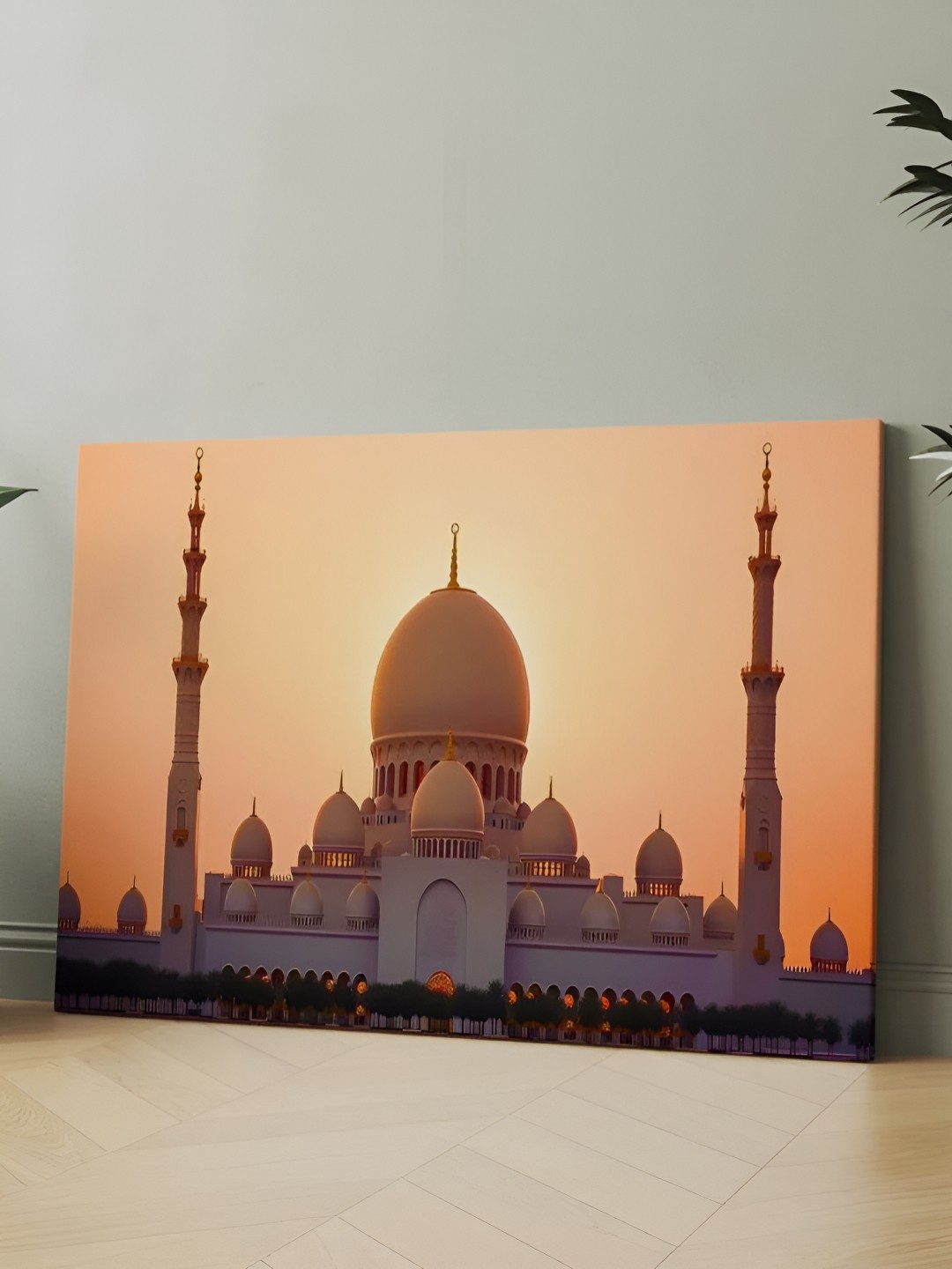

CLAWCRAFTS Beige Wooden Wall Art