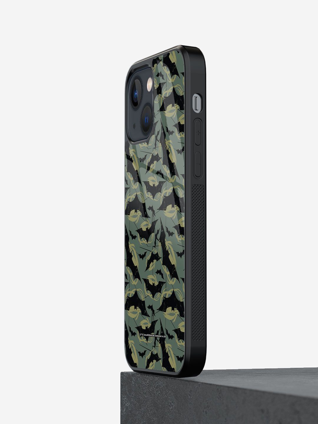 

macmerise Geometric Printed iPhone 13 Back Case Mobile Accessories, Black