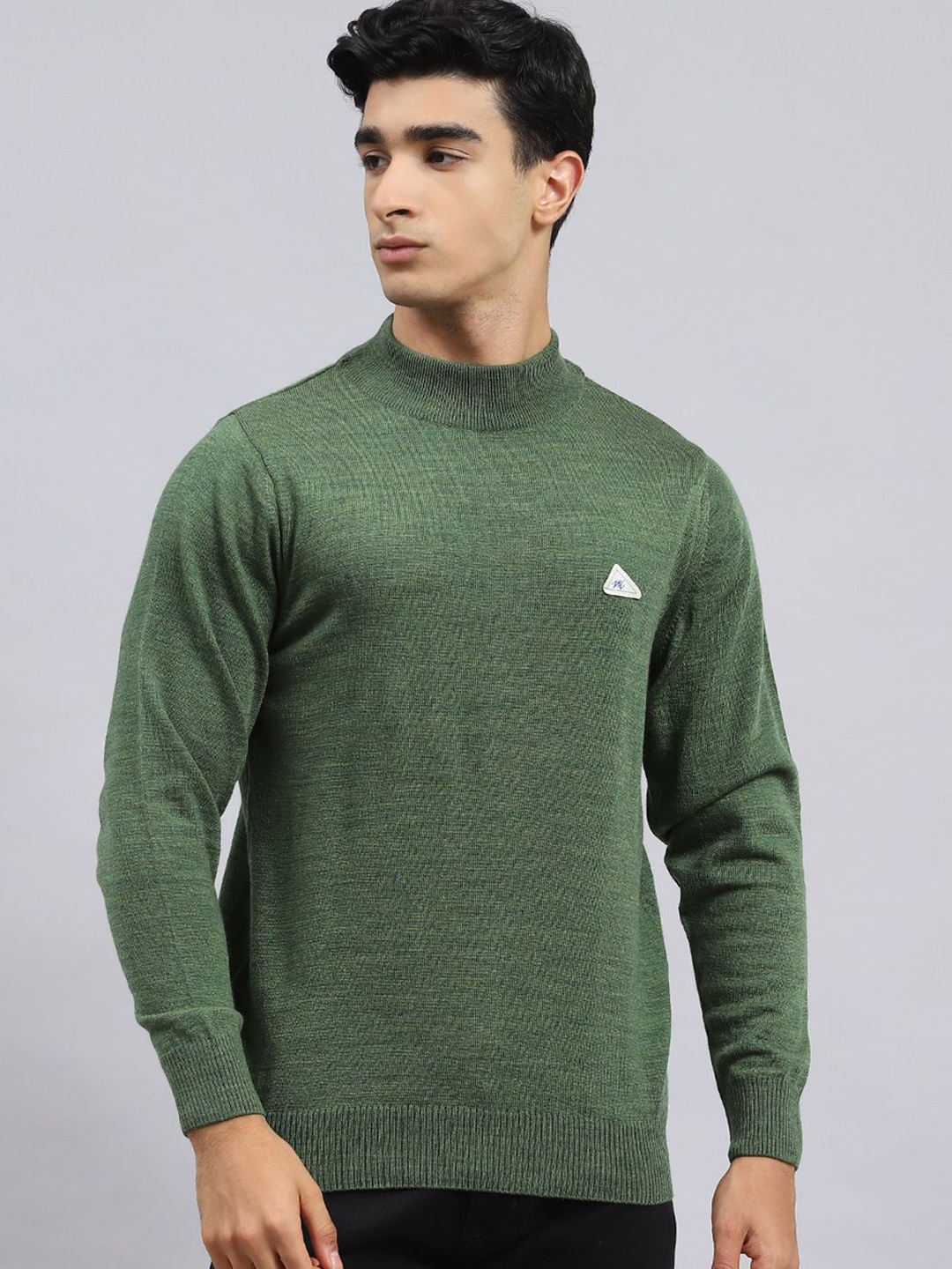 

Monte Carlo Men Woollen Pullover, Green