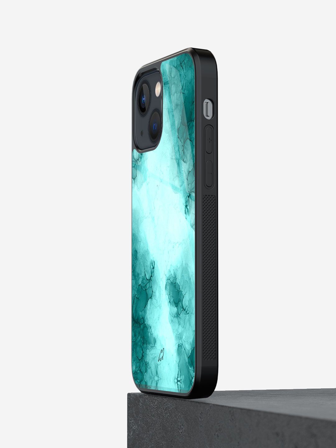 

macmerise Abstract Printed iPhone 13 Back Case Mobile Accessories, Green