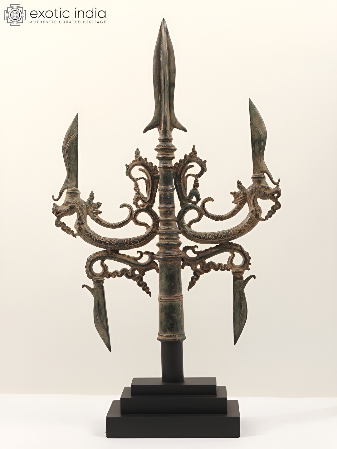 

Exotic India Gold-Toned Figurine Showpiece