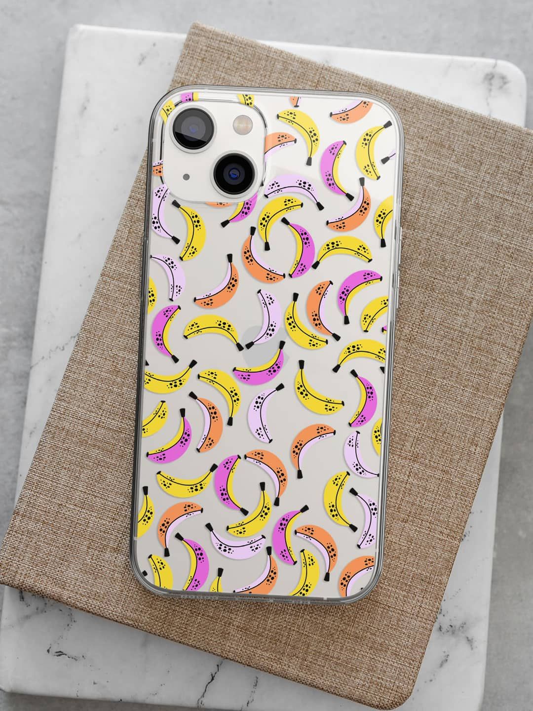 

macmerise Quirky Printed iPhone 14 Back Case Mobile Accessories, Yellow