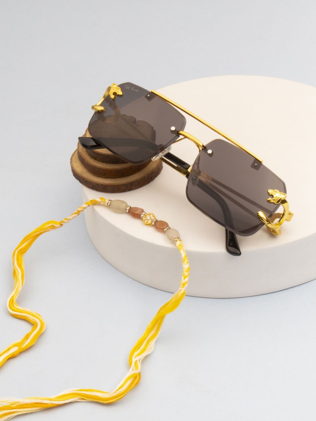 

Ted Smith Men Accessory Gift Set of, Gold