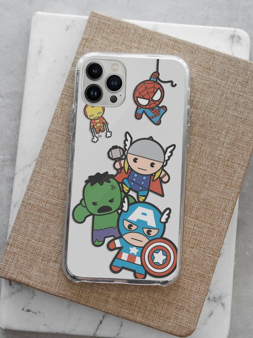 

macmerise Cartoon Characters Printed iPhone 13 Pro Max Back Case Mobile Accessories, Blue
