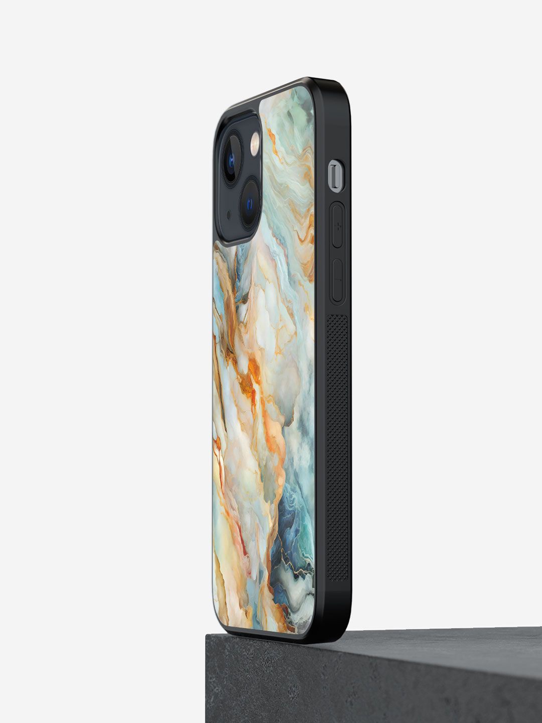 

macmerise Abstract Printed iPhone 13 Back Case Mobile Accessories, Blue
