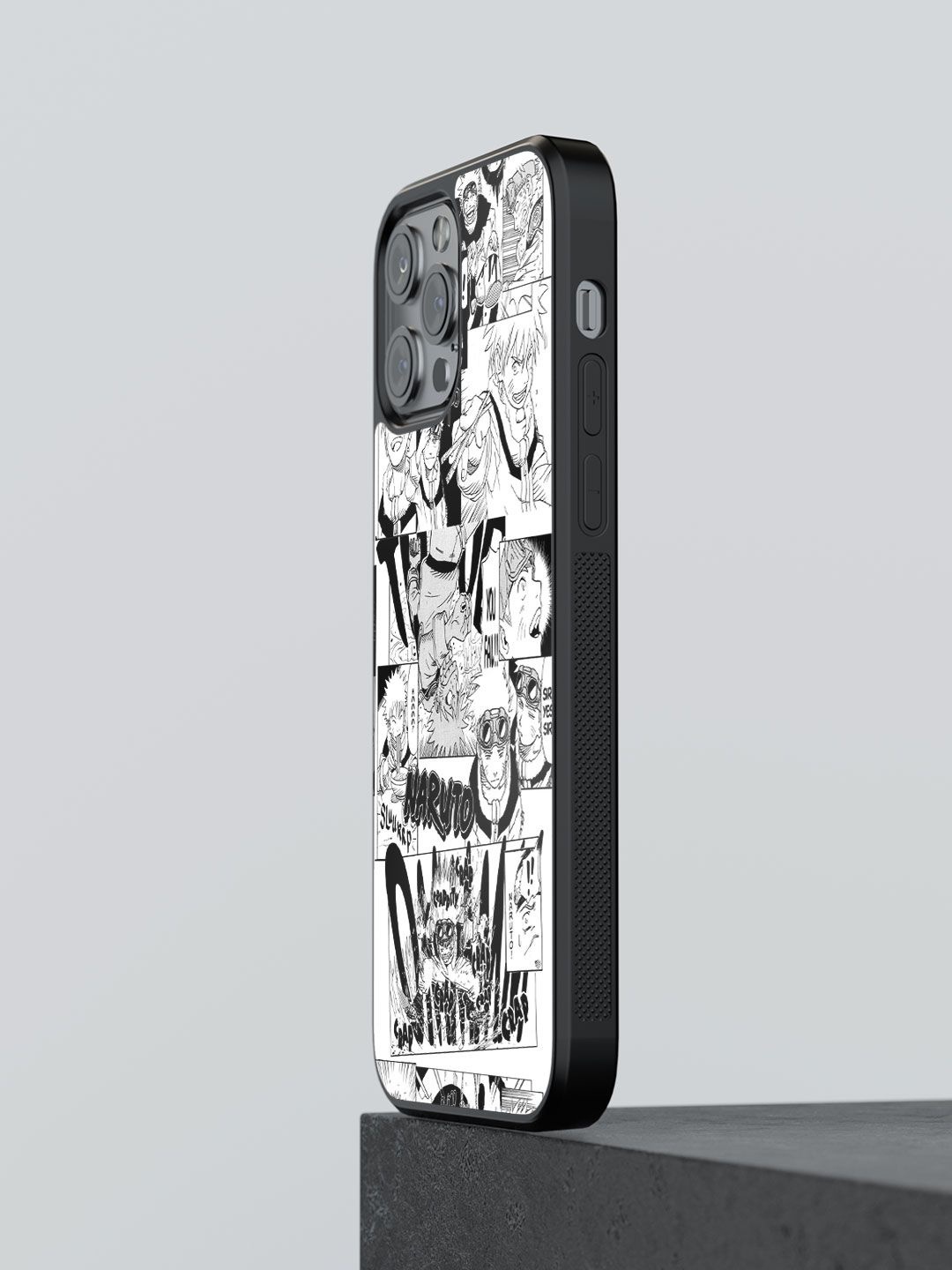 

macmerise Cartoon Characters Printed iPhone 13 Pro Max Back Case Mobile Accessories, White