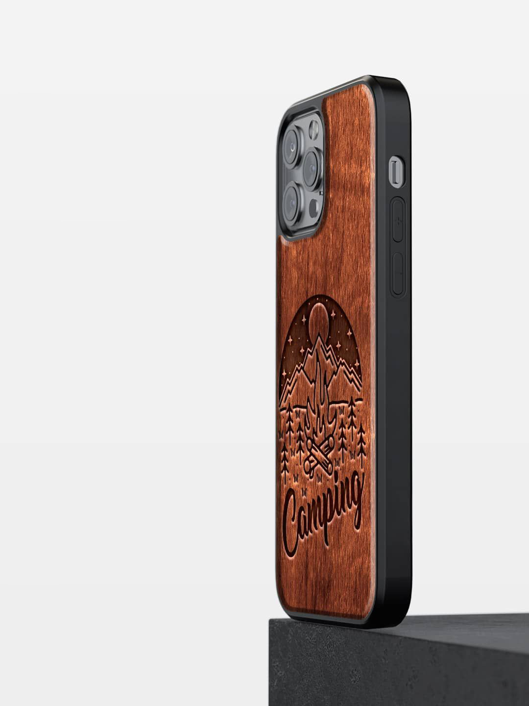 

macmerise Quirky Printed iPhone 13 Pro Max Back Case Mobile Accessories, Brown