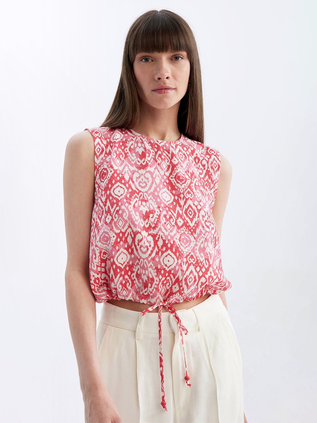 

DeFacto Print Top, Na