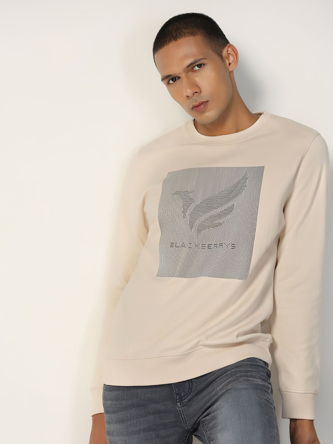 

Blackberrys Men Sweatshirt, Beige