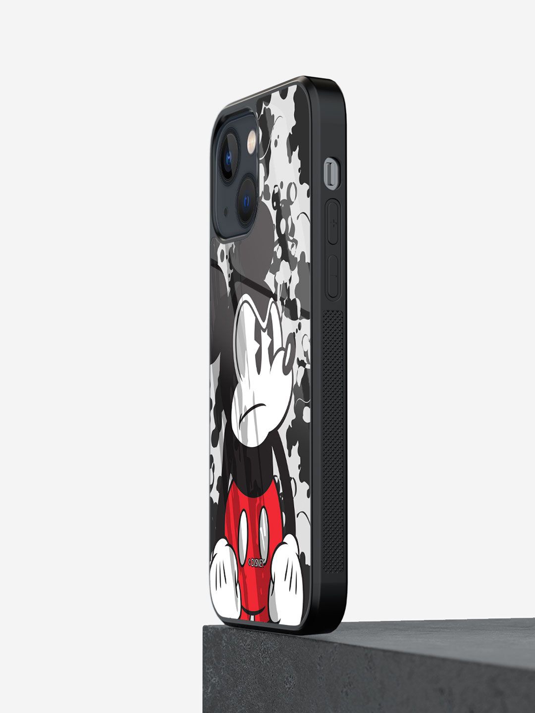 

macmerise Cartoon Characters Printed iPhone 13 Mini Back Case Mobile Accessories, White