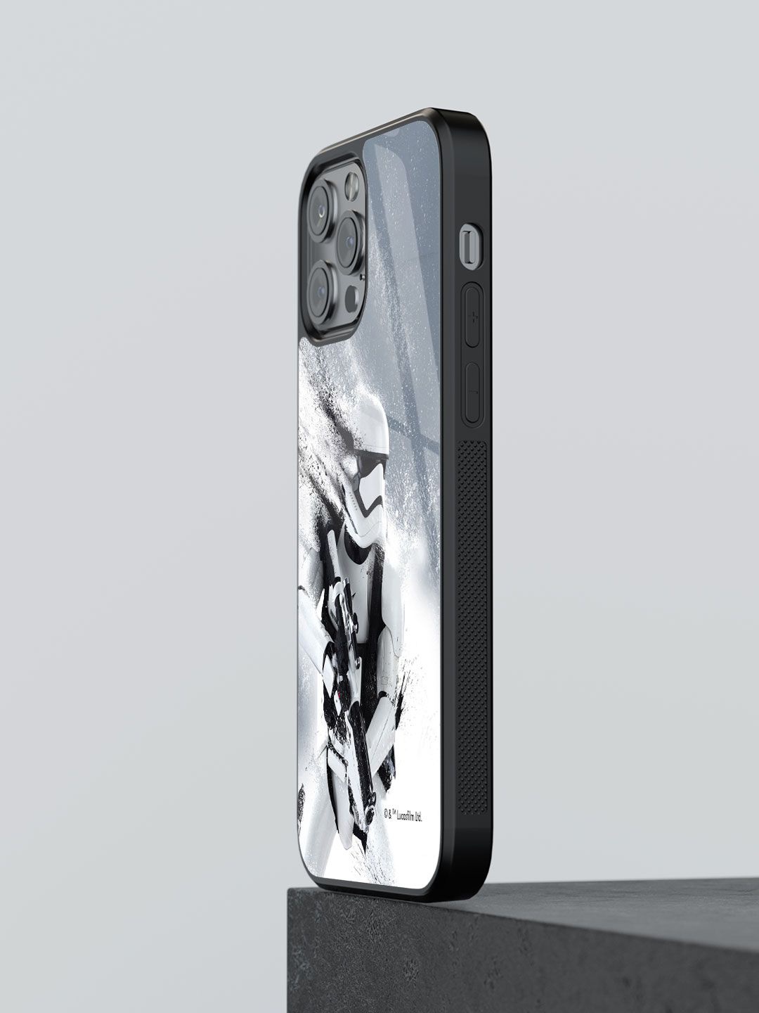 

macmerise Abstract Printed iPhone 13 Pro Back Case Mobile Accessories, White