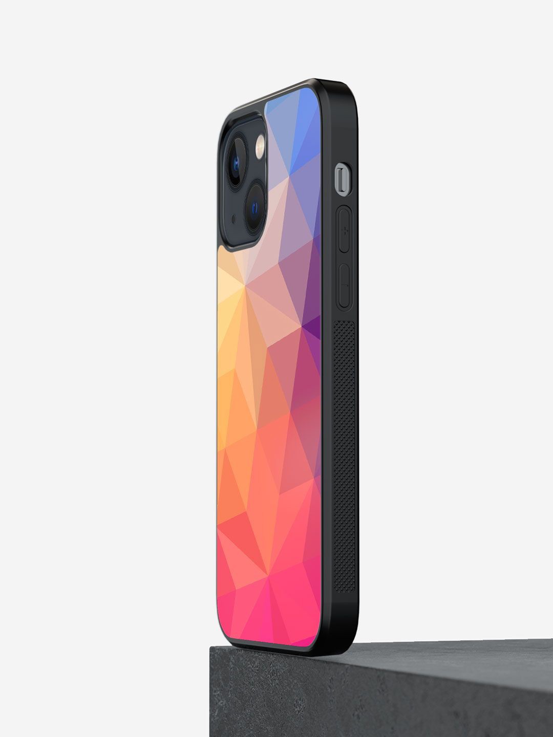 

macmerise Solid Printed iPhone 13 Back Case Mobile Accessories, Pink