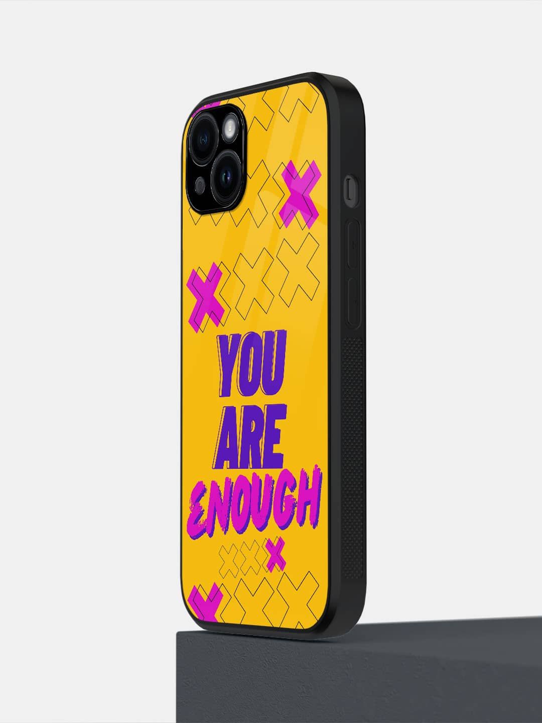 

macmerise Quirky Printed iPhone 14 Plus Back Case Mobile Accessories, Yellow