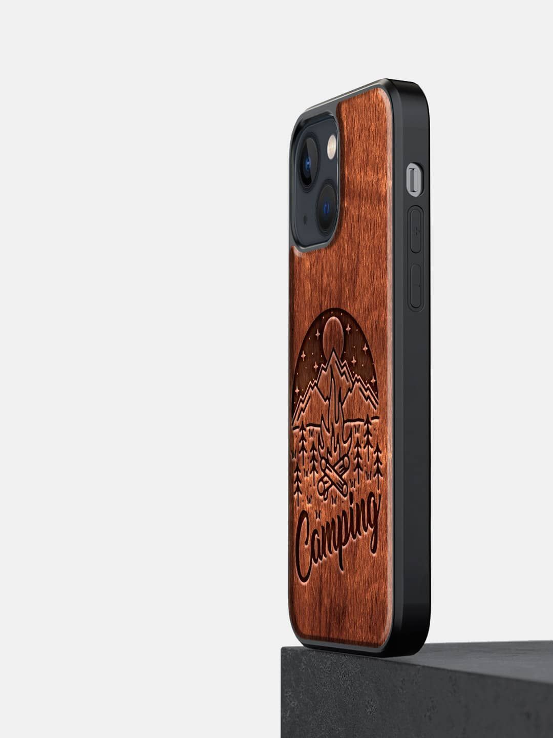 

macmerise Typography Printed iPhone 13 Back Case Mobile Accessories, Brown