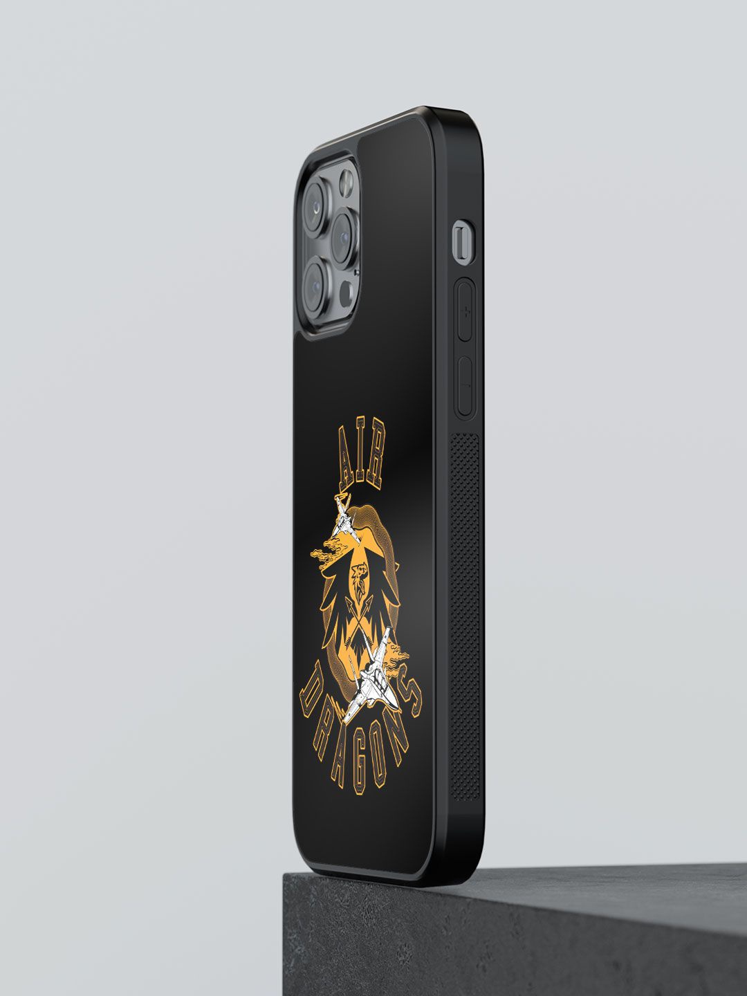 

macmerise Typography Printed iPhone 13 Pro Max Back Case Mobile Accessories, Black