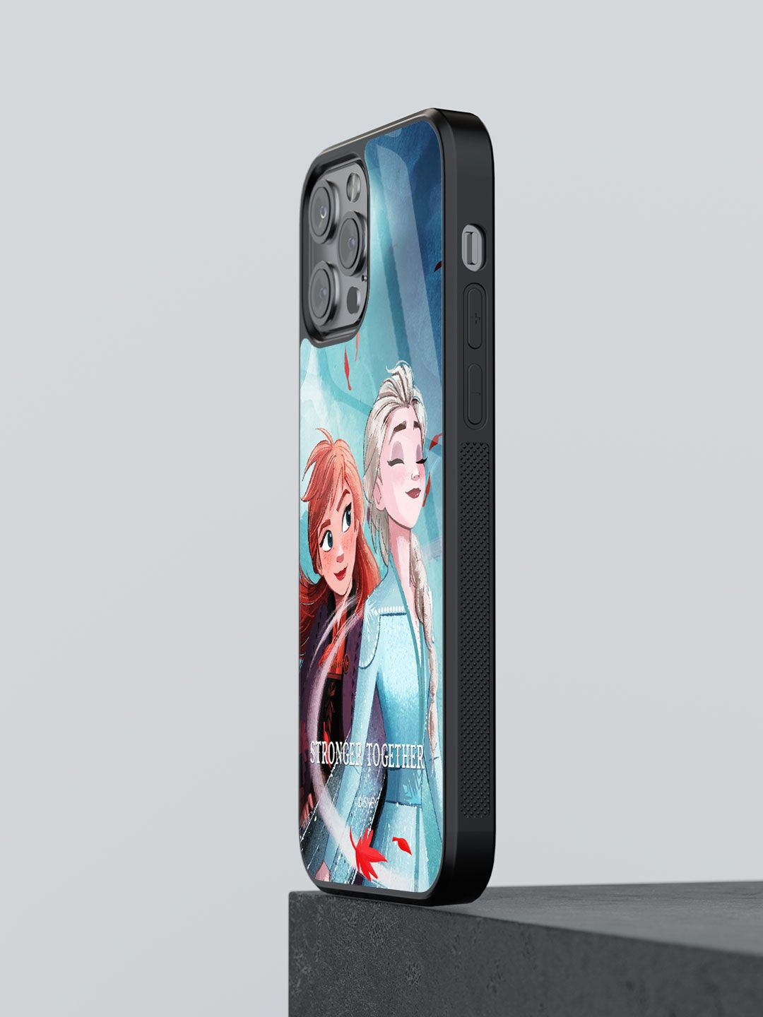 

macmerise Cartoon Characters Printed iPhone 13 Pro Back Case Mobile Accessories, Blue