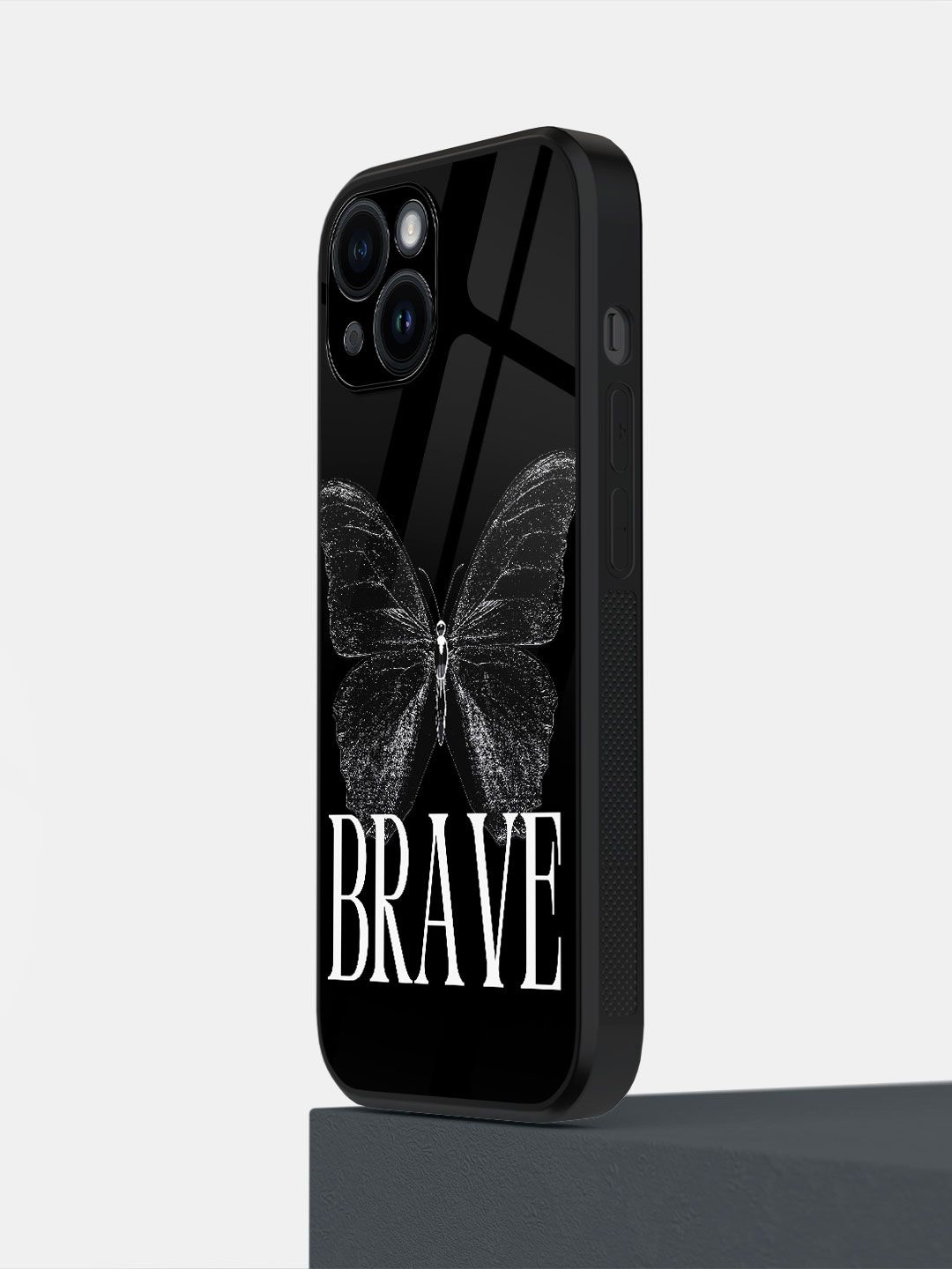 

macmerise Typography Printed iPhone 14 Back Case Mobile Accessories, Black