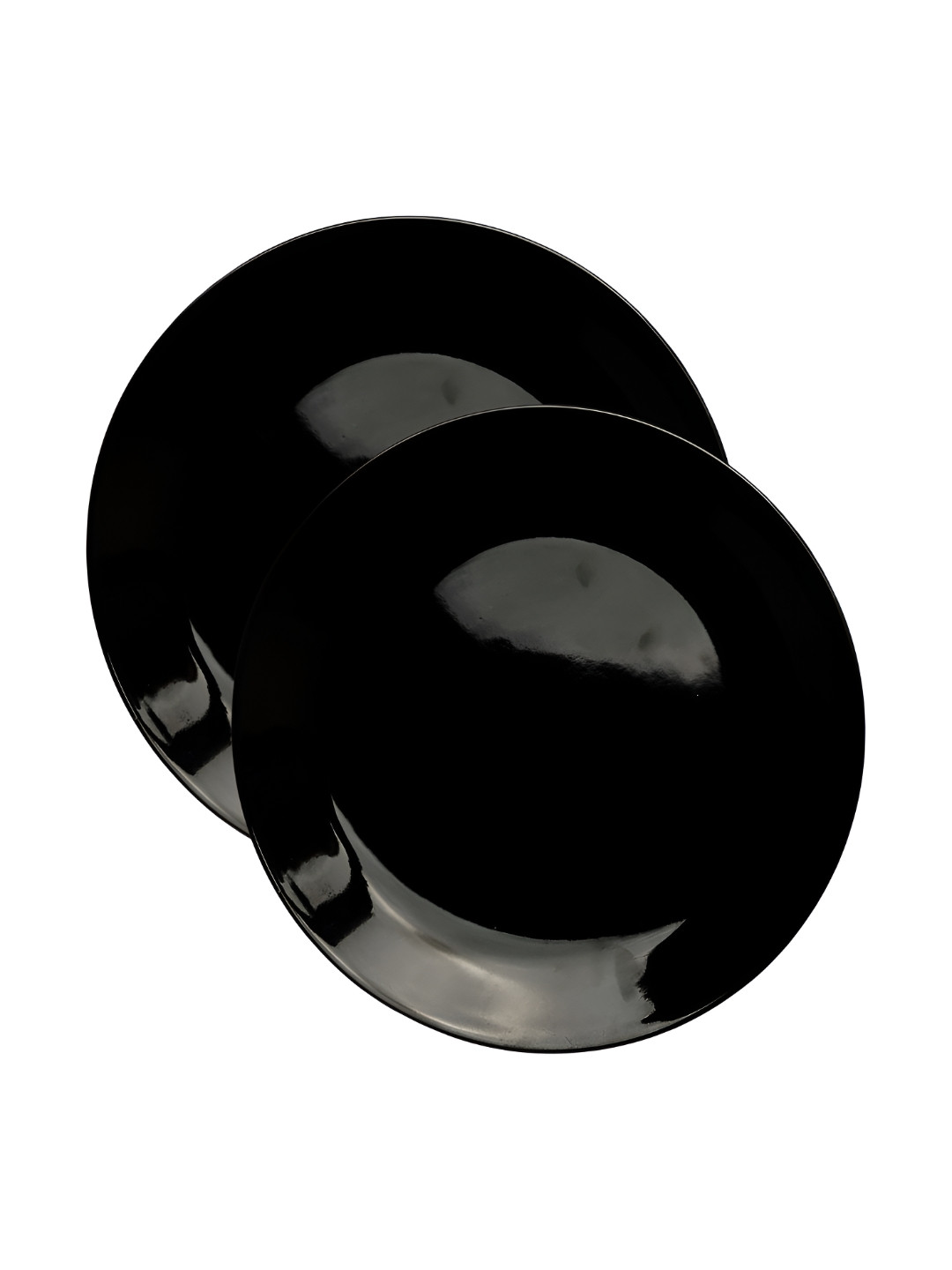 

BlackCarrot Black 2 Pieces Stoneware Dinner Plate