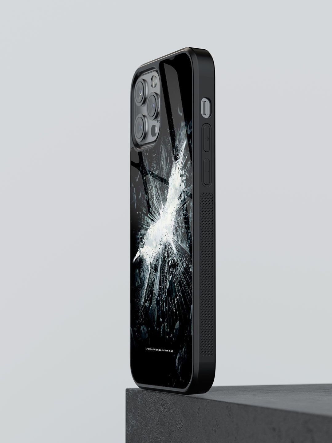 

macmerise Superhero Printed iPhone 13 Pro Back Case Mobile Accessories, Black
