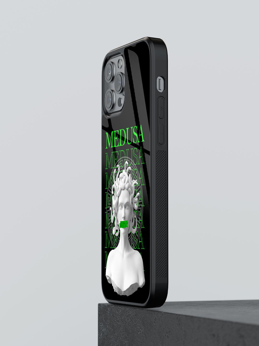 

macmerise Conversational Printed iPhone 13 Pro Back Case Mobile Accessories, Green