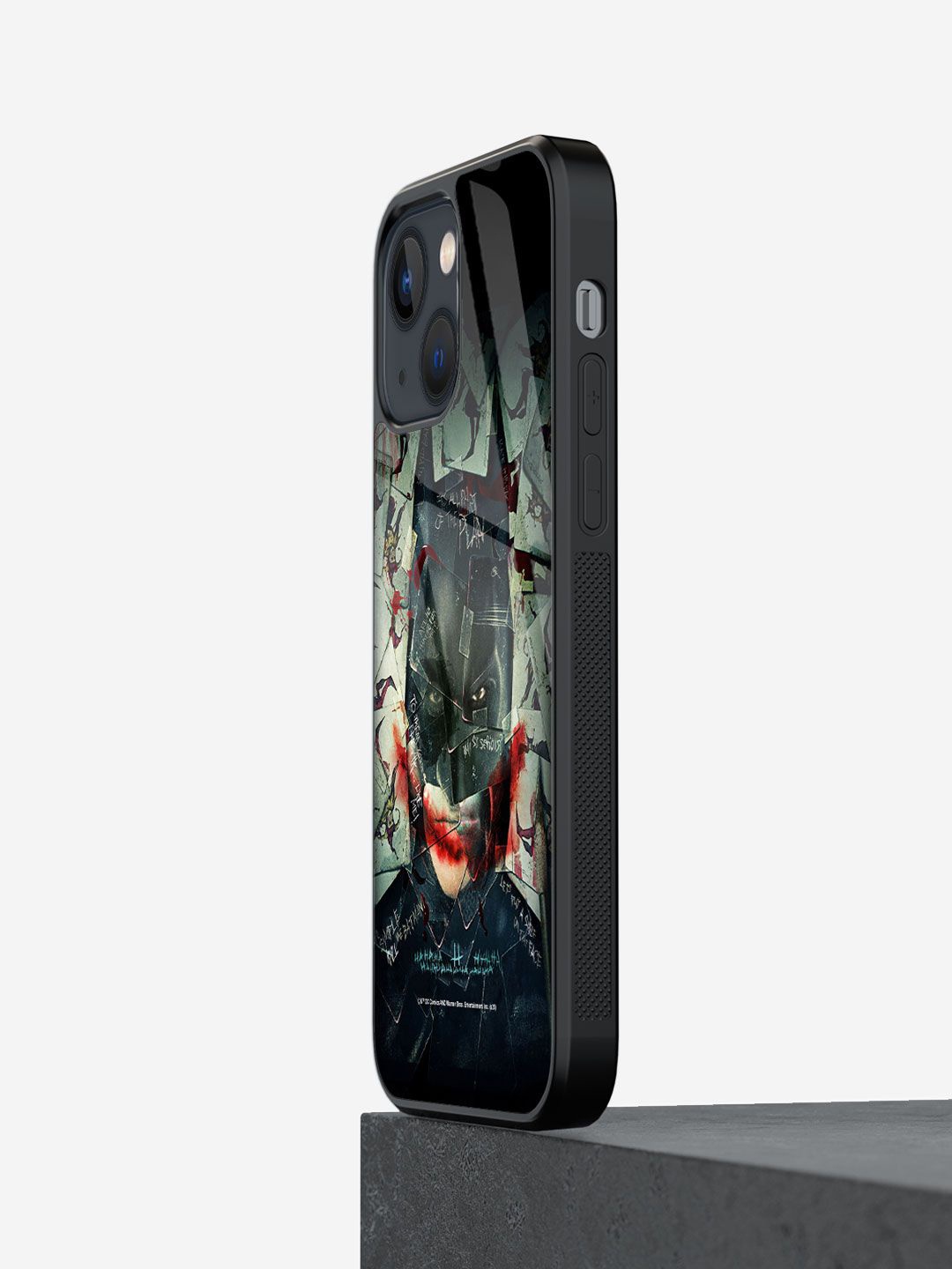 

macmerise Superhero Printed iPhone 13 Back Case Mobile Accessories, Black