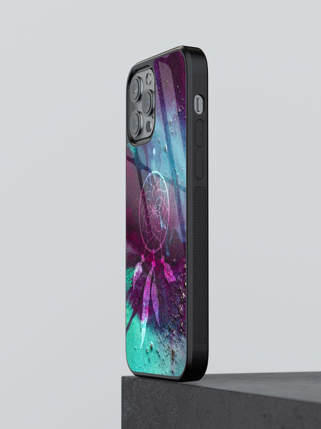 

macmerise Abstract Printed iPhone 13 Pro Max Back Case Mobile Accessories, Purple