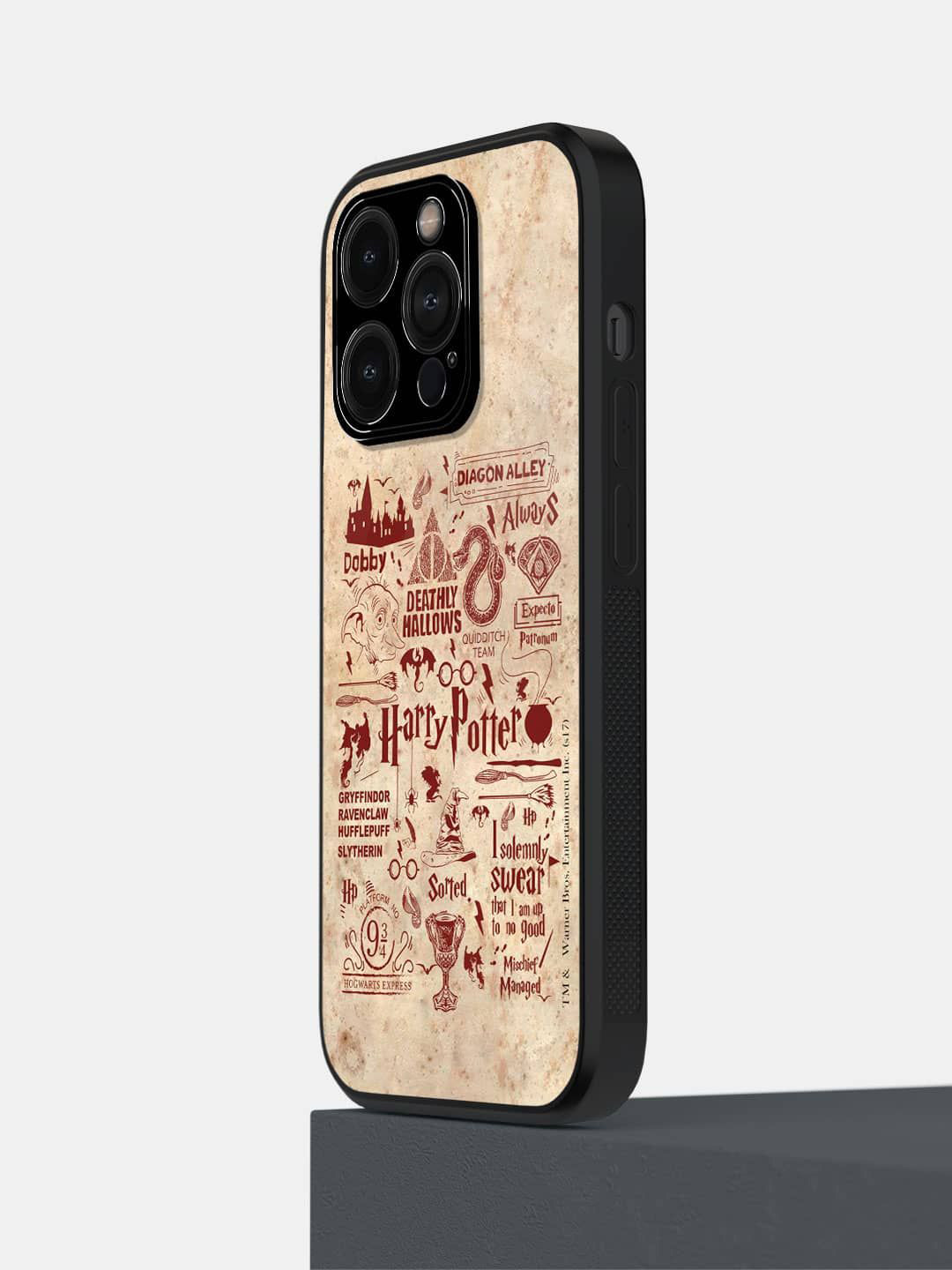 

macmerise Abstract Printed iPhone 14 Pro Back Case Mobile Accessories, Beige